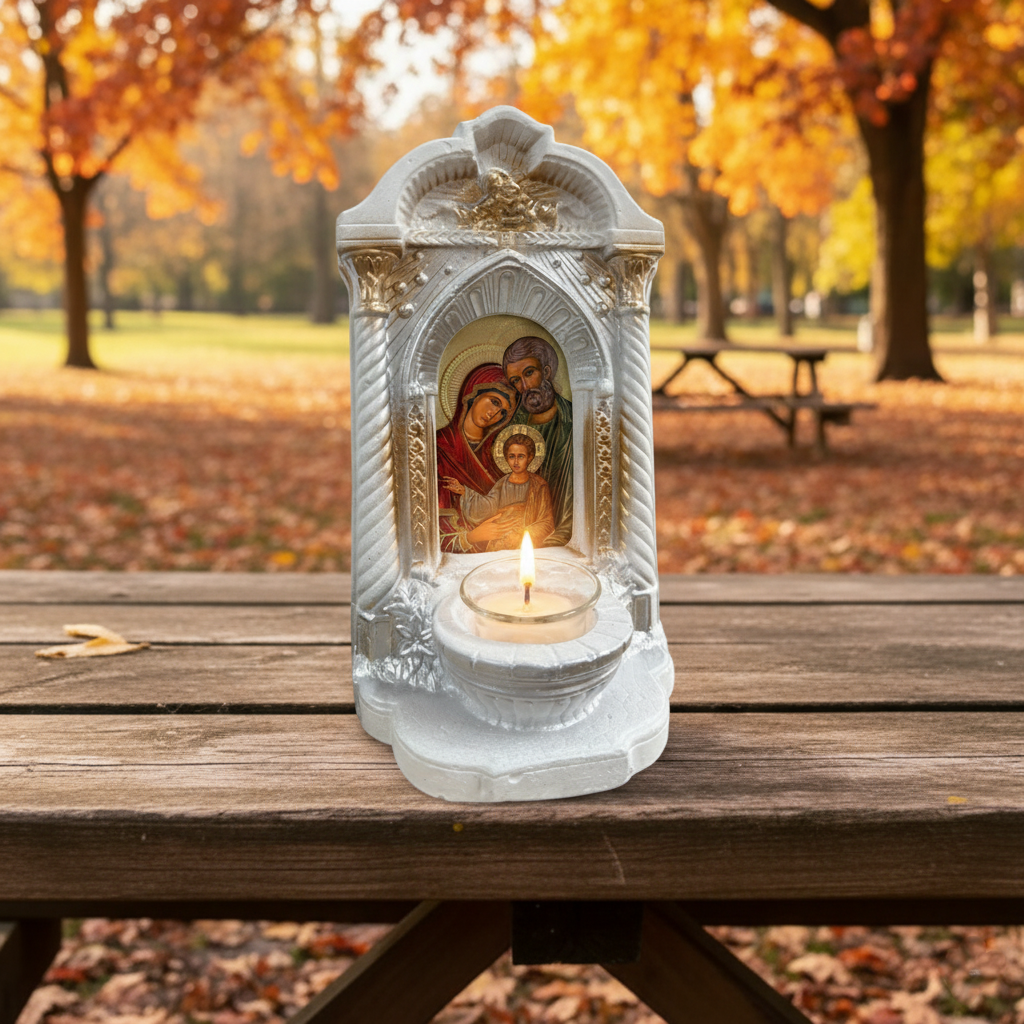 Candela Sfintei Familii - (Iisus Hristos ca Prunc, Fecioara Maria si Sfantul Iosif)