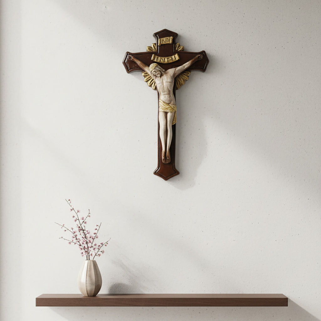 Cruce medie Lumina Credinței 30x17cm